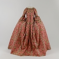 Dress, silk, French