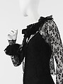 Evening ensemble, House of Chanel (French, founded 1910), rayon, silk, French
