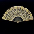 Fan, cotton, plastic, French