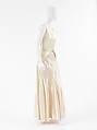 Evening dress, House of Chanel (French, founded 1910), silk, French