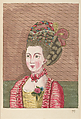 L'art de la coëffure des dames françoises, avec des estampes : où sont représentées les têtes coëffées, gravées sur les dessins originaux de mes accommodages, avec le traité en abrégé d'entretenir & conserver les cheveux naturels, Legros de Rumigny (French), a-e) leather, paper, French
