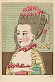 L'art de la coëffure des dames françoises, avec des estampes : où sont représentées les têtes coëffées, gravées sur les dessins originaux de mes accommodages, avec le traité en abrégé d'entretenir & conserver les cheveux naturels, Legros de Rumigny (French), a-e) leather, paper, French