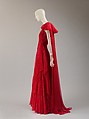 Dress, Valentino (Italian, born 1932), silk, synthetic, Italian