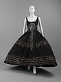 Robe de Style, House of Lanvin French, silk, metallic thread, glass, plastic, French