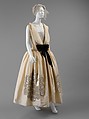 Robe de Style, House of Lanvin (French, founded 1889), silk, metallic thread, French
