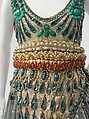Fancy dress costume, Paul Poiret (French, Paris 1879–1944 Paris), metal, silk, cotton, French