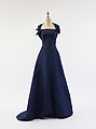 Evening dress, Jean Dessès (French (born Egypt), Alexandria 1904–1970 Athens), silk, French