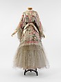 Evening dress, Zandra Rhodes (British, founded 1969), silk, polyester, British