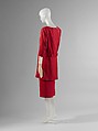 Ensemble, House of Balenciaga (French, founded 1937), rayon, silk,  linen, French