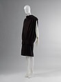 Dress, House of Balenciaga (French, founded 1937), wool, French
