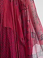 Evening dress, Zandra Rhodes (British, founded 1969), silk, British