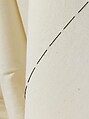 Wedding dress, Yohji Yamamoto (Japanese, born Tokyo, 1943), a) cotton, nylon, silk; b) cotton, nylon, Japanese