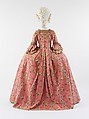 Dress, silk, French