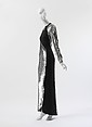 Dress, Geoffrey Beene (American, Haynesville, Louisiana 1927–2004 New York), silk, metallic, cellophane, American