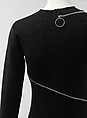 Dress, Rudi Gernreich (American (born Austria), Vienna 1922–1985 Los Angeles, California), wool, metal, American