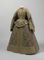 Ensemble, silk, linen, Spanish