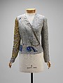 Evening jacket, Elsa Schiaparelli (Italian, 1890–1973), linen, metal, French