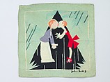 Handkerchief, John Held Jr.  American, silk, American