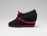 Shoes, Salvatore Ferragamo (Italian, founded 1929), leather, Italian