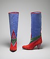 Boots, Maud Frizon (French, born 1942), leather, French