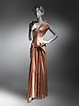 Evening dress, Charles James (American, born Great Britain, 1906–1978), silk, American