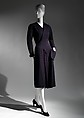 Dress, Charles James (American, born Great Britain, 1906–1978), wool, American