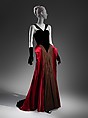 Evening dress, Charles James (American, born Great Britain, 1906–1978), silk/rayon, silk, American