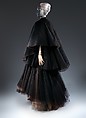 Evening cape, Charles James (American, born Great Britain, 1906–1978), silk, synthetic, American