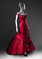 "Tree", Charles James (American, born Great Britain, 1906–1978), silk, synthetic, American
