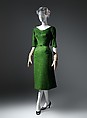 Dress, Charles James (American, born Great Britain, 1906–1978), wool, American