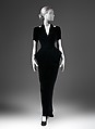 Evening dress, Charles James (American, born Great Britain, 1906–1978), silk and rayon, American