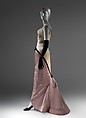 "Diamond", Charles James (American, born Great Britain, 1906–1978), silk, synthetic, American