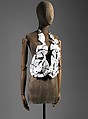 Waistcoat, Maison Margiela (French, founded 1988), porcelain, metal, cotton, French