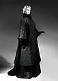 Mourning coat, House of Worth (French, 1858–1956), silk, French