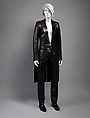 Tuxedo, Yves Saint Laurent Rive Gauche (French, founded 1966), (a, b) leather, French