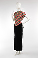 Evening dress, Mainbocher (French and American, founded 1930), silk, wool, French