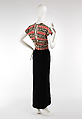 Evening dress, Mainbocher (French and American, founded 1930), silk, wool, French