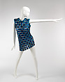 Dress, Paco Rabanne (French, born Spain 1934–2023), leather, metal, French