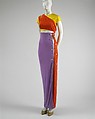 Evening ensemble, Versace Couture (Italian, founded 1992), synthetic fiber, Italian