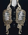 Evening jacket, Schiaparelli (French, founded 1927), silk, glass, plastic (cellophane, cellulose nitrate, phenolic resin), French