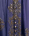 Dinner dress, House of Lanvin (French, founded 1889), silk, spangles, French