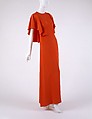 Evening dress, Madame Grès (Germaine Émilie Krebs) (French, Paris 1903–1993 Var region), silk, French