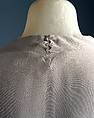 Wedding ensemble, Mainbocher (French and American, founded 1930), silk, leather, straw, coq feathers, French