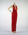 Jumpsuit, Halston  American, silk, American