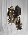 Suit, silk, French
