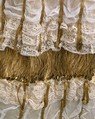 Ball gown, silk, British