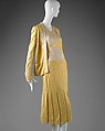 Dress, House of Patou (French, founded 1914), silk, French