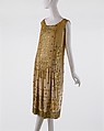 Evening dress, House of Patou (French, founded 1914), silk, French