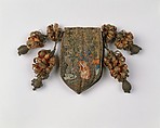 Purse, silk, metal, French