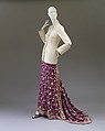Evening ensemble, (a, b) Jean Paul Gaultier (French, born 1952), (a, b) silk; (c, d) silk, leather, plastic, French